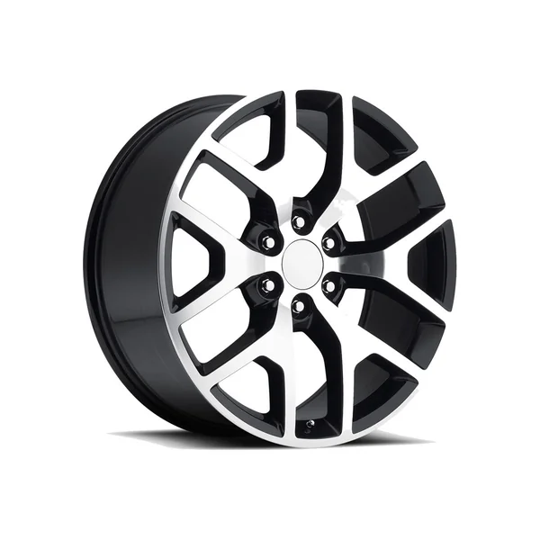 FR 44 Honeycomb Replica Wheel Set, Black Machine Face, 20x92014-2026 Silverado & GMC Sierra 1500 - Image 2