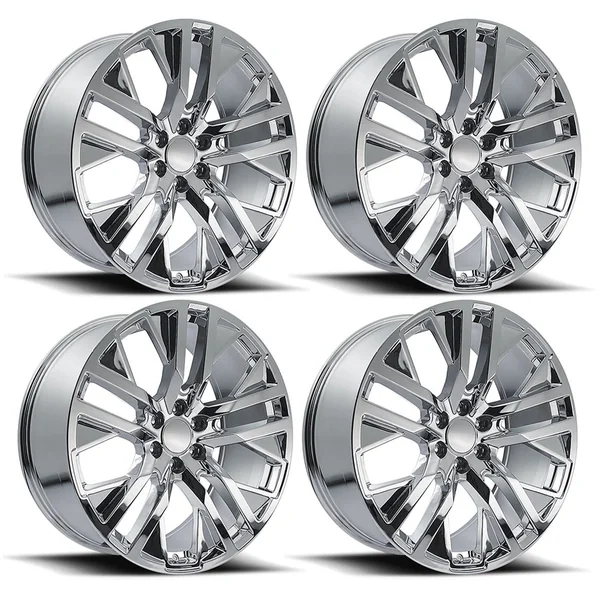 FR 96 CarbonPro Replica Wheel Set, Chrome, 20x92014-2026 Silverado & GMC Sierra 1500