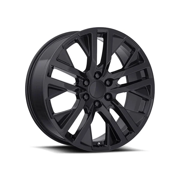 FR 96 CarbonPro Replica Wheel Set, Gloss Black, 20x92014-2026 Silverado & GMC Sierra 1500 - Image 2
