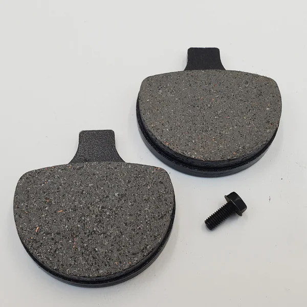 Front Kevlar/Metallic Brake Pads for 1984-1999 Harley Electra Glide, Road King, Road Glide, Softail, Dyna, FXR & Sportster – SOLD AS A PAIR - Non-Asbestos - Replaces HD# 44063-83