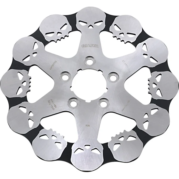 Galfer 11.5" Solid Mount Skull Rear Brake Rotor for 2000-2021 Harley Models*