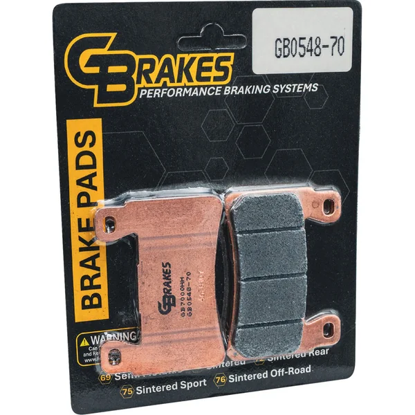 GBrakes Brake Pads for 2018-2024 Harley Softail - Repl. OEM 41300102