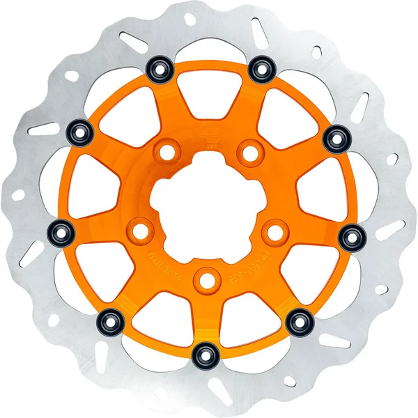 GBrakes Oversized 13.0" Wave Front Brake Rotor for Harley - Image 4