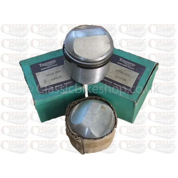 Genuine Triumph Pistons +10 - Triumph T100 Daytona