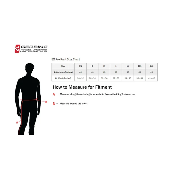 Gerbing Clothing 12V Heated EX Pro Pant - Image 4