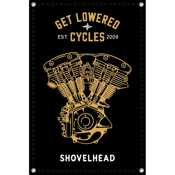 Get Lowered Cycles Harley Shovelhead Shop Banner