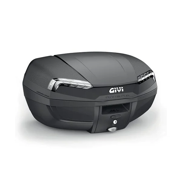 GIVI 46ltr Riviera Tech Top Case (Matte Black)