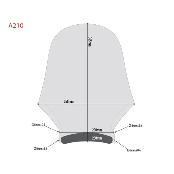 GIVI A4124A Windshield Fit Kit for Kawasaki Z900RS ’18-’21 - Image 2