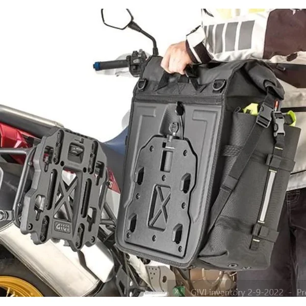 GIVI Gravel-T Waterproof Saddlebags for Motorcycles – 70L Total Capacity - Image 2