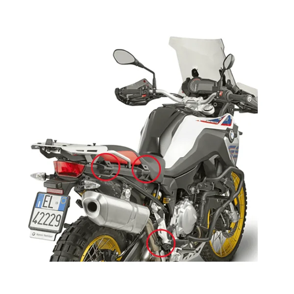 GIVI PLR5127 Tubular Side Carriers For BMW F750GS and F850GS