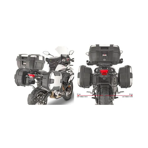 GIVI Sidecase Hardware for Benelli Trk502X ’20-21