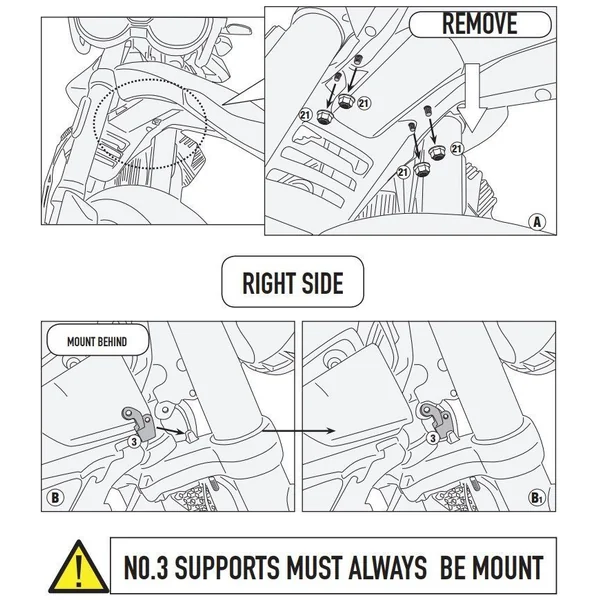 Givi TANKLOCK TANK RING For MOTO GUZZI V85 TT ’19-20 - Image 3