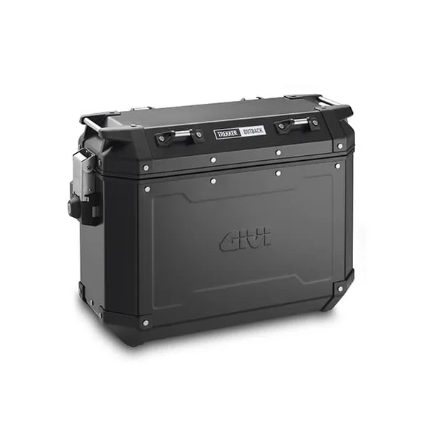 GIVI Trekker CAM-Side Outback 37L Aluminum Side Case Set | Black | 74L Total - Image 5