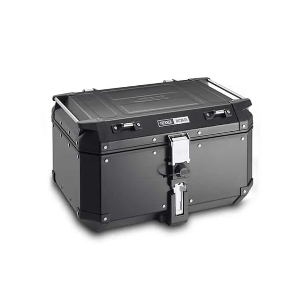 GIVI Trekker Monokey Outback Aluminum Top Case | Black | 58 Liters