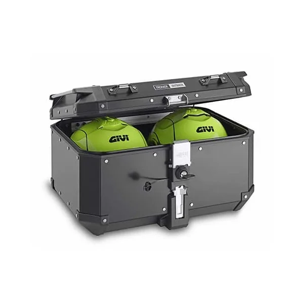 GIVI Trekker Monokey Outback Aluminum Top Case | Black | 58 Liters - Image 2