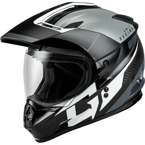 GMax GM11 Decima Grey ADV Helmet