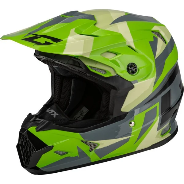 GMax MX96S Splinter Green MIPS Helmet with Snow Kit