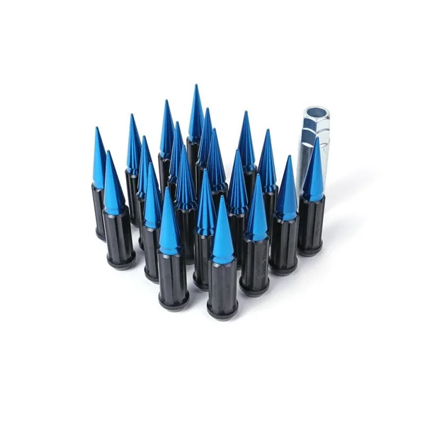 Gorilla Spike Lug Nuts, 12mm x 1.5, Blue Spike2005-2019 Corvette