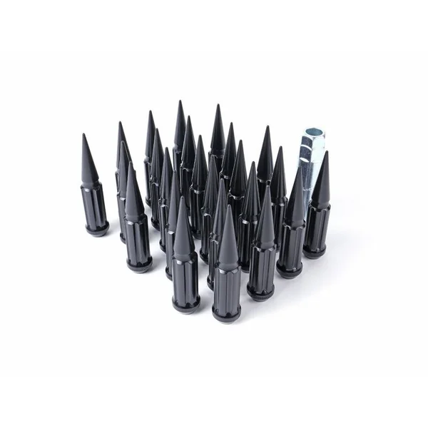 Gorilla Spike Lug Nuts, 14mm x 1.5, Black2014-2026 Silverado & GMC Sierra 1500
