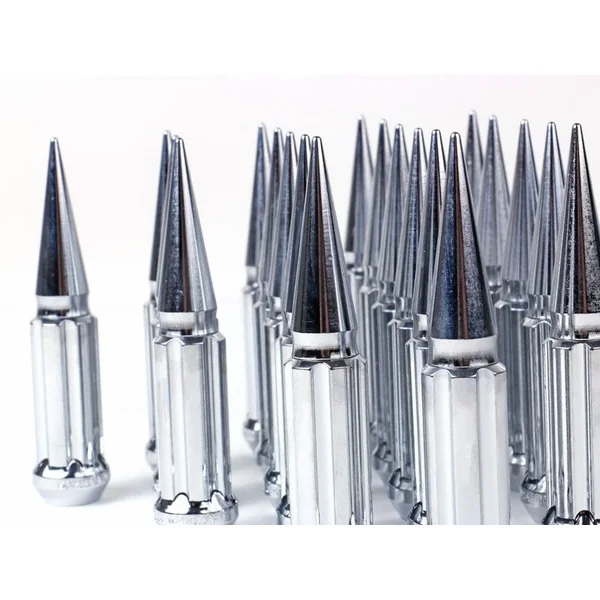 Gorilla Spike Lug Nuts, 14mm x 1.5, Chrome2014-2026 Silverado & GMC Sierra 1500 - Image 3