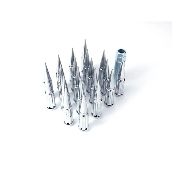 Gorilla Spike Lug Nuts, 14mm x 1.5, Chrome