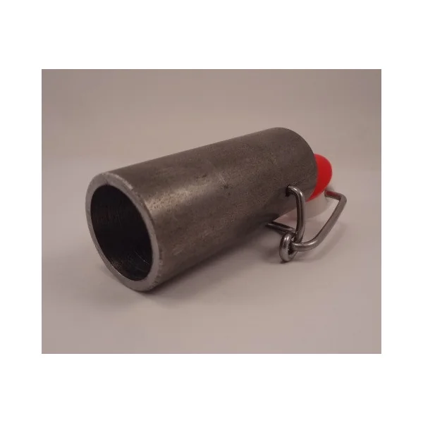 “Grolsch” Style Oil Bag Tank Filler Neck w/ Ceramic Clasp Cap - Steel - Image 5