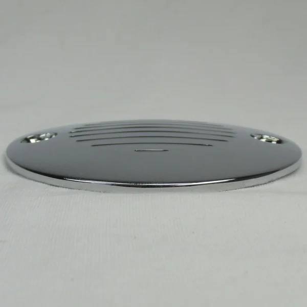 "Grooved" 2-Hole Horizontal Points Ignition Cover - Chrome, Fits 2004 and Up Harley Sportster XL, 1970-1984 FL, FX, 1970-1999 Big Twin Motors, Replaces Pt #32584-88T - Image 5