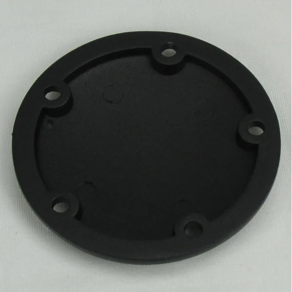 “Grooved” 5-Hole Twin Cam Points Cover - Black, Fits 1999 and Up Harley Davidson FLST, FXD, FLT, FXST, Twin Cam Motors - Image 7
