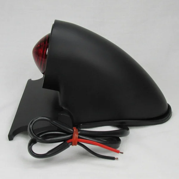 HardDrive Satin Black Sparto Tail Light with Mounting Hardware - 12 Volt Dual Filament Bulb - Image 4
