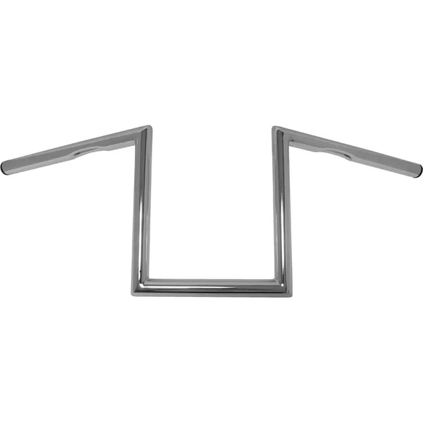 HardDrive Traditional 10" Z-Bars Handlebars - Chrome