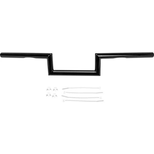 HardDrive Traditional 4" Z-Bars Handlebars - Black