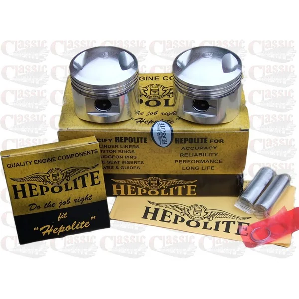Hepolite Piston kit Triumph 650cc T120 Std