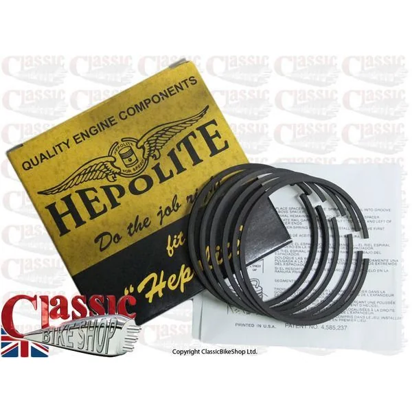 Hepolite Piston Ring Set Triumph 650cc T120 R11050 +020''