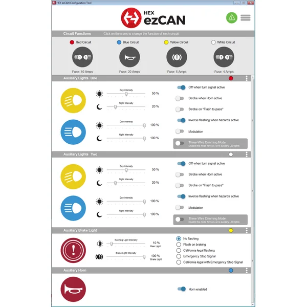 HEX ezCAN Accessory Manager for KTM 1290, 1190, 1090, 1050 Motorcycles - Image 2