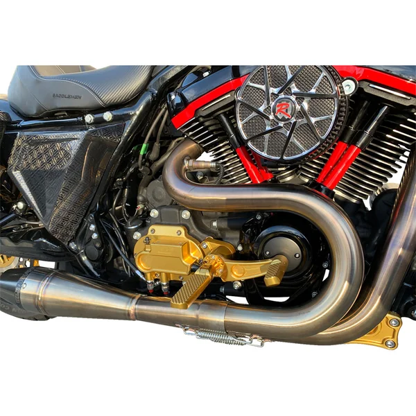 HHI Dominator Mid Control Conversion Kit for 2015-2023 Harley Touring* - Gold