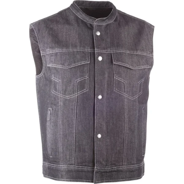 Highway 21 Iron Sights Denim Club Vest - No Shipping to CA or NY