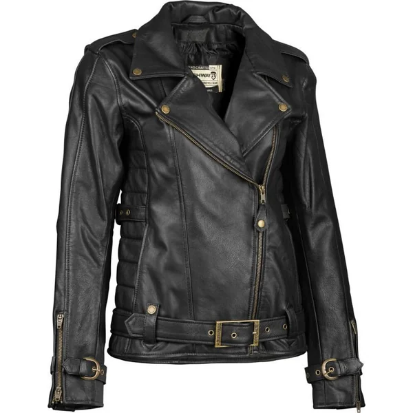 Highway 21 Womens Pearl Leather Jacket - No Shipping to CA or NY