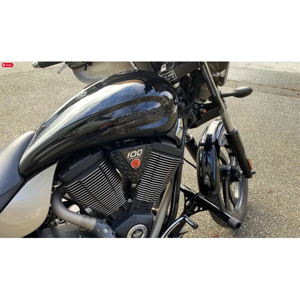 HIGHWAY BAR CRASH GUARD HWY PEG VICTORY CUSTOM DESIGN - Image 3