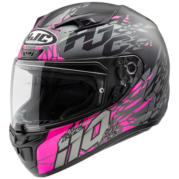 HJC i10 Pitfall Pink Helmet - SNELL