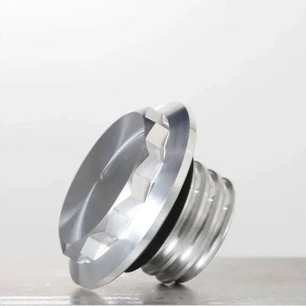 Hofmann Designs 12-Point Signature Series Gas Cap for Harley - Polished - Image 3