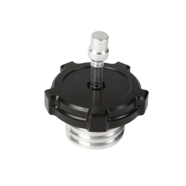 Hofmann Designs Vented Moto X Gas Cap for Harley - Black - Image 2