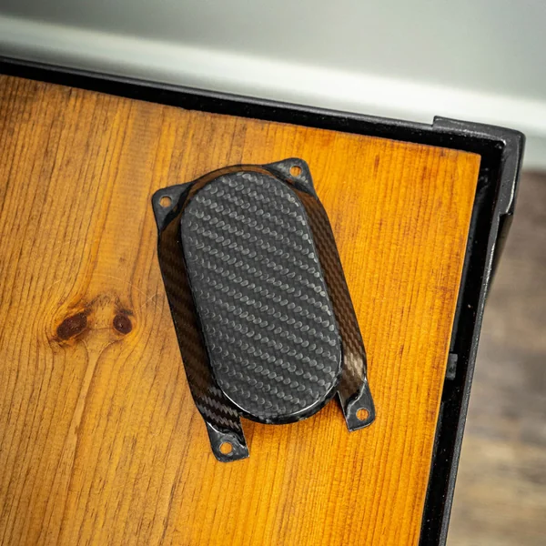 Horsepower Inc. Carbon Fiber Throttle Body Side Cover on Harley M8 - Image 4