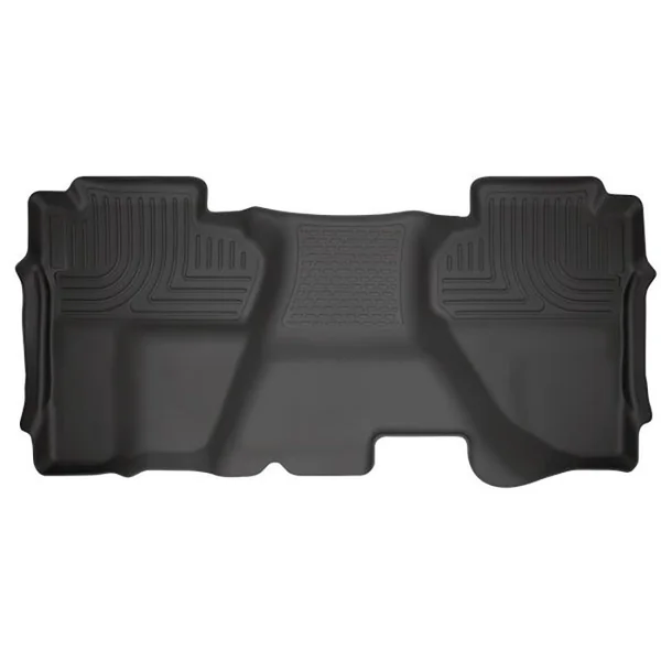 Husky Liners WeatherBeater 2nd Seat Floor Liners, Black2014-2018 Silverado & GMC Sierra 1500 Double Cab