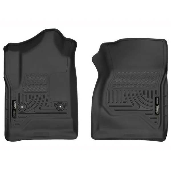 Husky Liners X-Act Contour Floor Liners (Front), Black2014-2018 Silverado & GMC Sierra 1500 Standard Cab