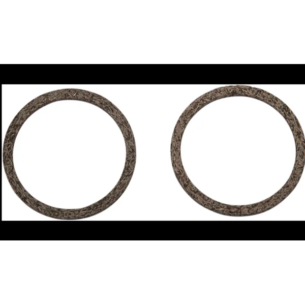 James Gaskets Exhaust Gaskets for 1984-Up Harley Big Twin Evolution, Twin Cam, M8 and 1986-Up EVO Sportster 883/1200 Models - Replaces Harley pt# 65324-83B, 65324-83A - Sold as a Pair - MADE IN USA