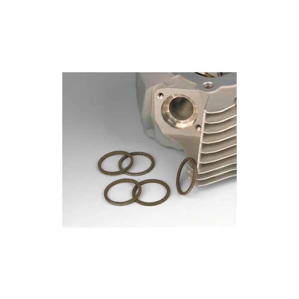 James Gaskets Exhaust Gaskets for 1984-Up Harley Big Twin Evolution, Twin Cam, M8 and 1986-Up EVO Sportster 883/1200 Models - Replaces Harley pt# 65324-83B, 65324-83A - Sold as a Pair - MADE IN USA - Image 2