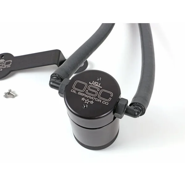 J&L OSC 3.0 Oil Separator, Black Anodized2014-2018 Silverado & GMC Sierra 1500 5.3L & 6.2L - Image 2