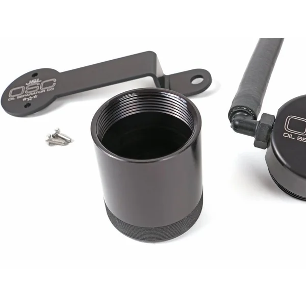 J&L OSC 3.0 Oil Separator, Black Anodized2014-2018 Silverado & GMC Sierra 1500 5.3L & 6.2L - Image 4