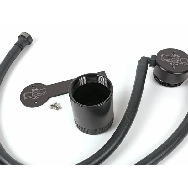 J&L OSC 3.0 Oil Separator, Black Anodized2016-2024 Camaro SS - Image 3