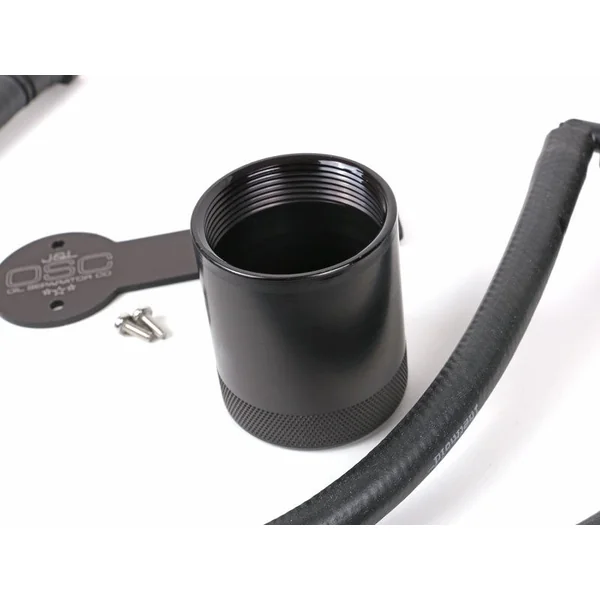 J&L OSC 3.0 Oil Separator, Black Anodized2016-2024 Camaro SS - Image 4